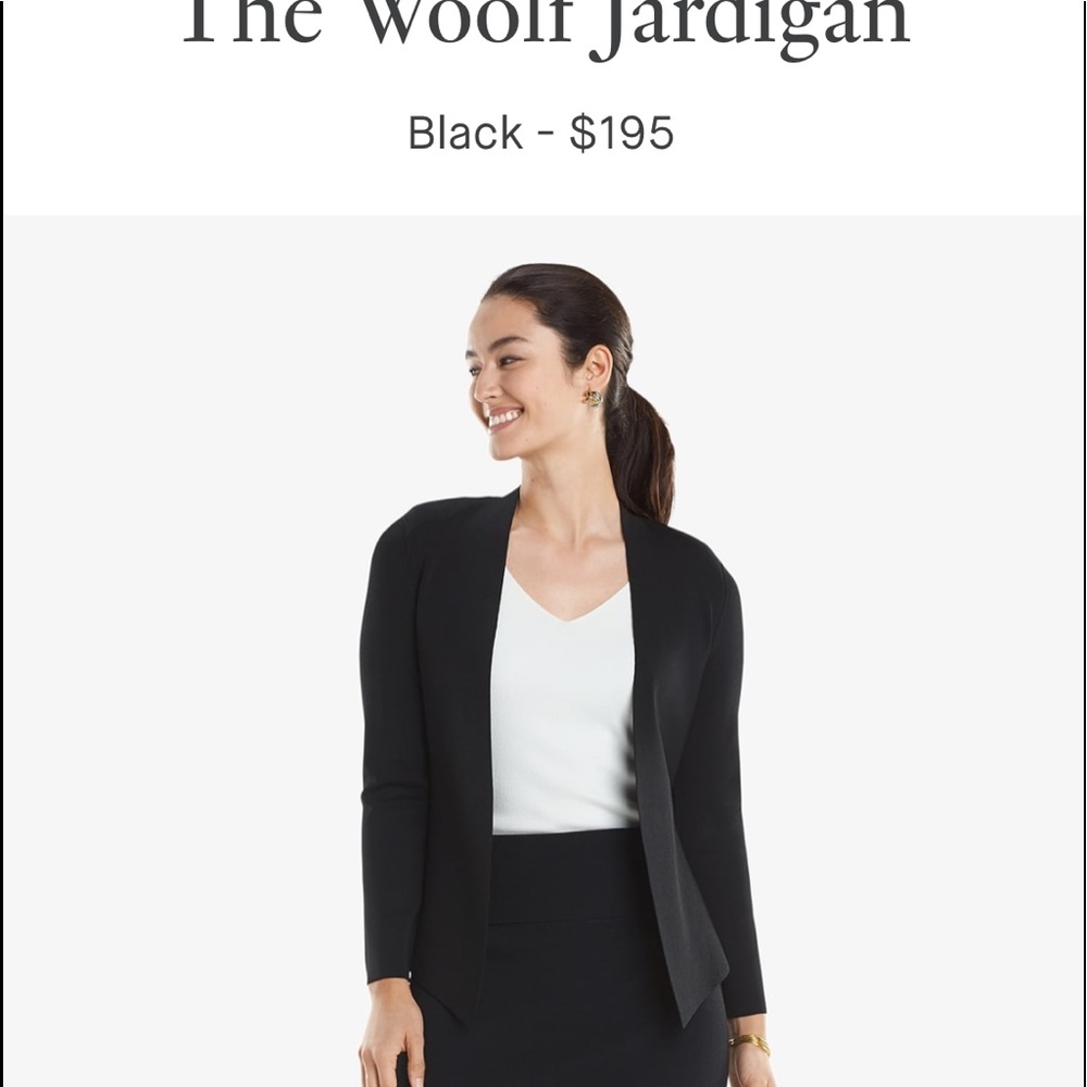 MM Lafleur Woolf Jardigan Sz M